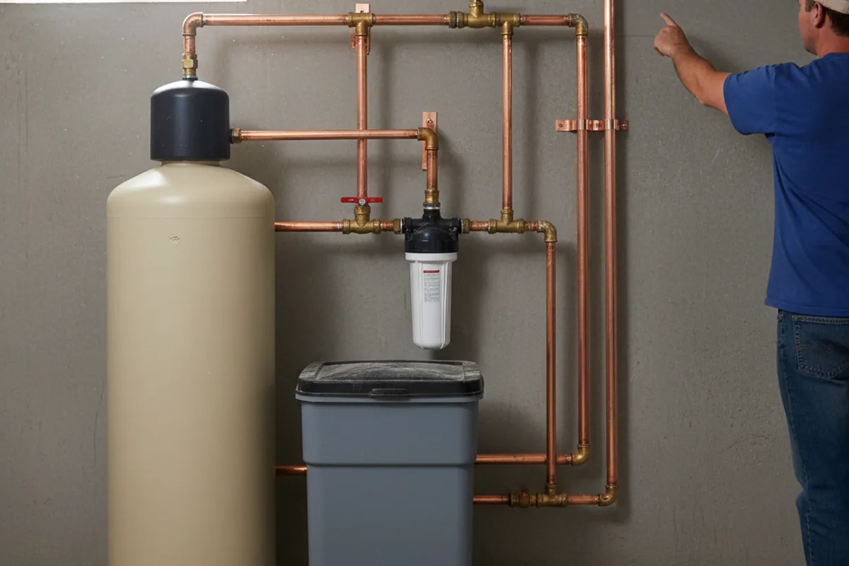 Whole-house water treatment system installed in Rexford